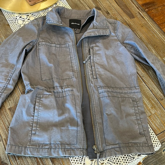 Madewell Jackets & Blazers - Madewell utility jacket. Smoke grey size M